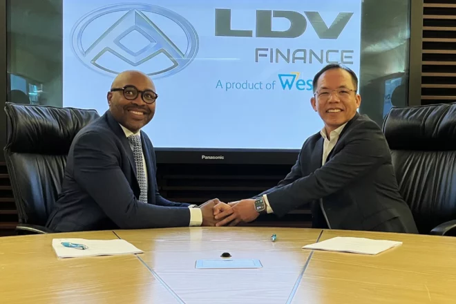 LDV and WesBank partner in South Africa