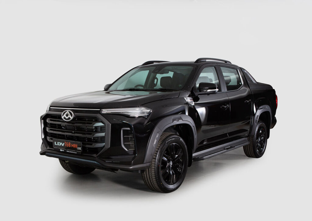 Black LDV T60 Max Luxe double cab bakkie