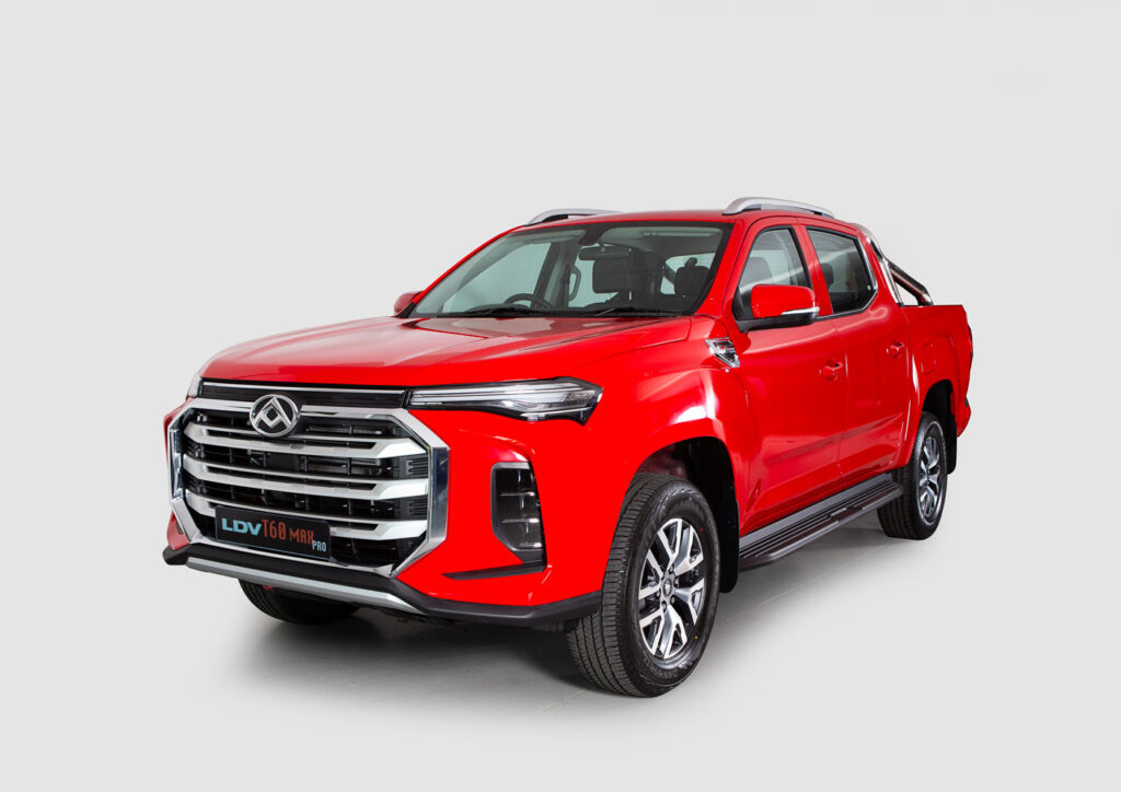 Red LDV T60 Max Pro double cab