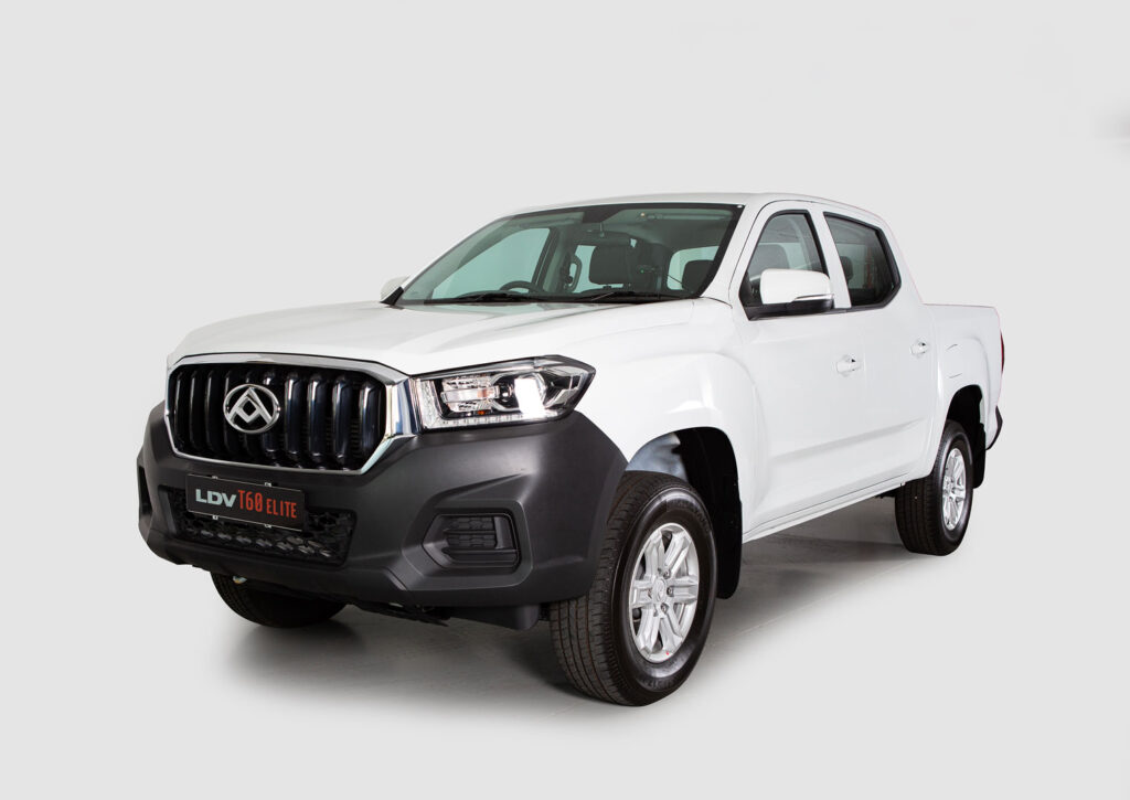 White LDV T60 Elite double cab bakkie